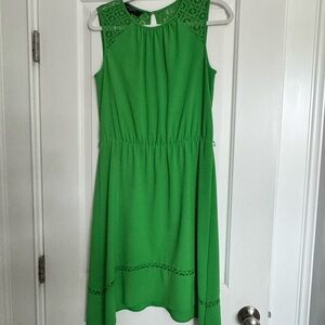 Nine West Vibrant Green Dress